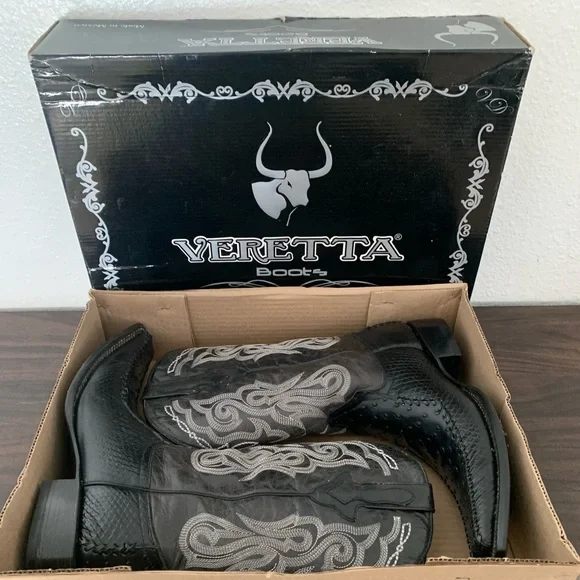 VERETTA BELLY CHOCO BOOTS - Picture 8 of 8